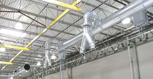 Tapered Ductwork System Tapered Ductwork for Air Pollution Control System